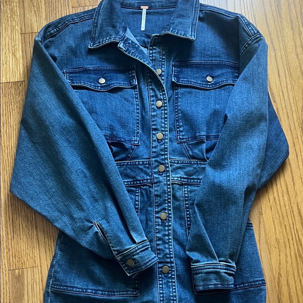 Free People denim dress